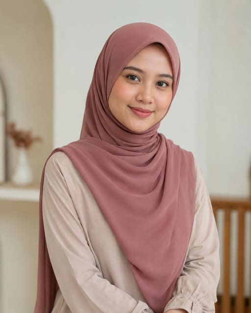 Beispielfoto einer Frau mit Hijab