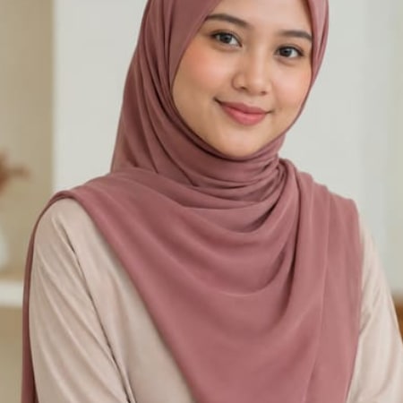 Beispielfoto einer Frau mit Hijab